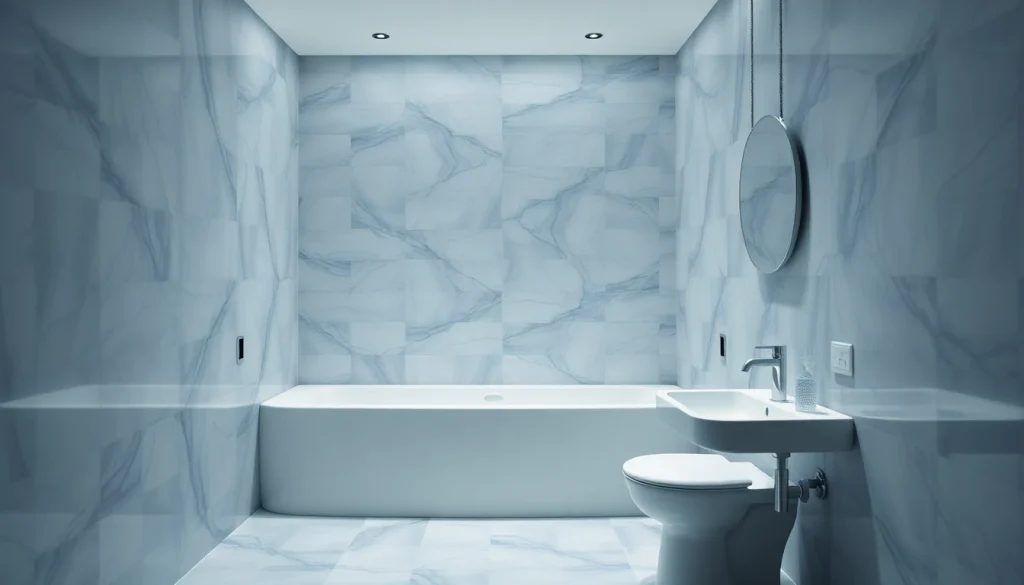 Baño limpio y desinfectado en Alicante, con superficies relucientes y una atmósfera higiénica.