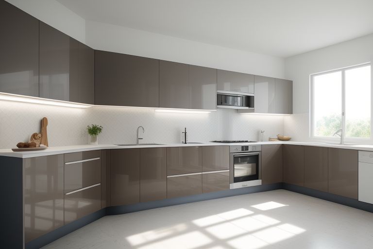 Servicio profesional de limpieza de cocina en Alicante, mostrando una cocina impecable con superficies desinfectadas y relucientes.